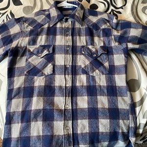 Men’s M Pendleton Western Shirt, Wool